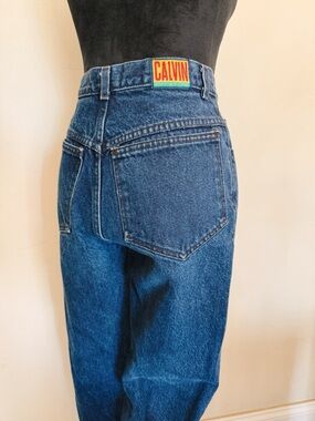 Calvin Klein Blue High-Waist Women’s Jeans